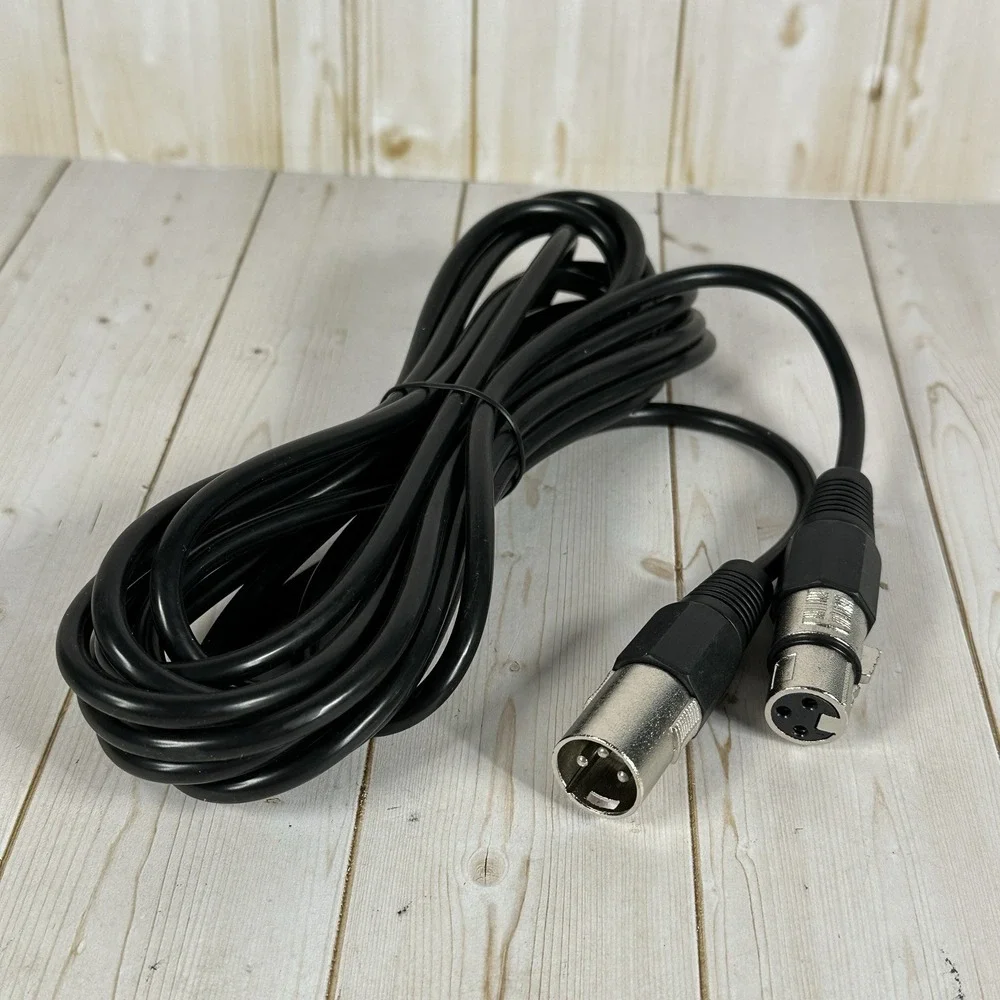 Black Handheld Dynamic Microphone Wired Professional High Quality 16 Foot Cable‎